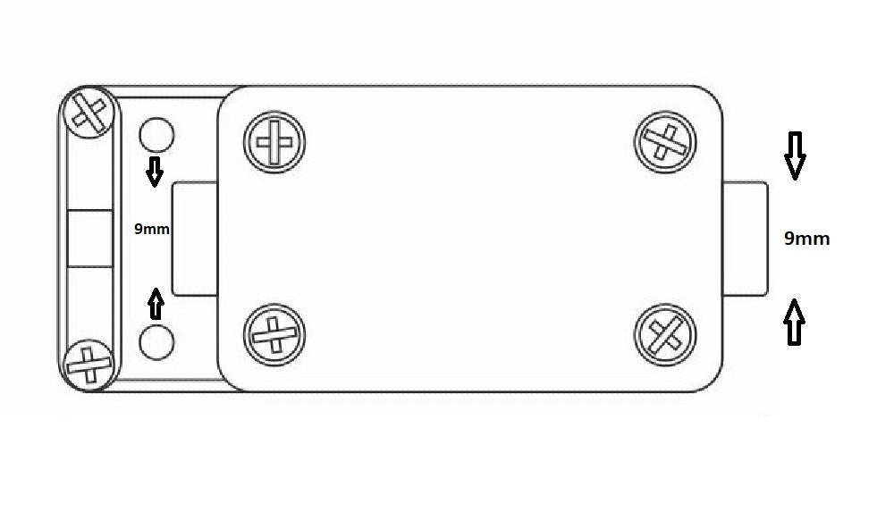 Kabel Verbinder / Muffe im isoliertem Kunststoff Gehäuse schwarz IP54