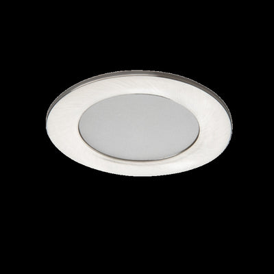 LED Einbauspot / Panel 230V 4,5W 370Lm DA=65mm matt chrome neutral weiß (4000K)