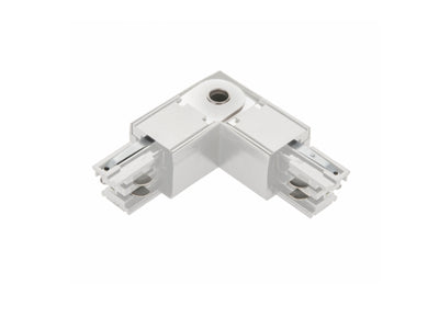 ML 230V Schienensystem L-Verbinder, rechts/ links, weiß
