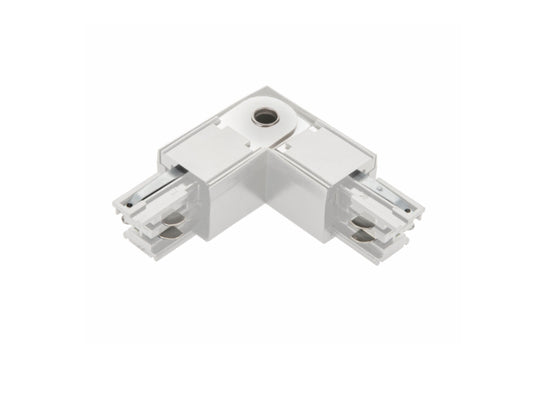 ML 230V Schienensystem L-Verbinder, rechts/ links, weiß