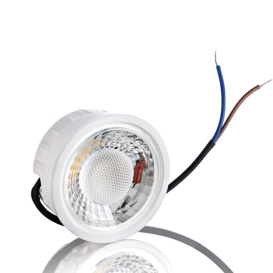flache LED Einbauspot 50mm Modul dimmbar 400Lm 5W 38° pur-weiß (4000K) 230V
