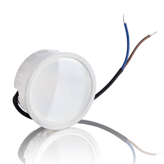 flache LED Einbauspot 50mm Modul dimmbar 380Lm 5W 120° warm-weiß (2700K) 230V