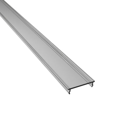 2m Klick Abdeckung Typ B für EINPUTZ-WALL / WALLE-15 in klar / durchsichtig