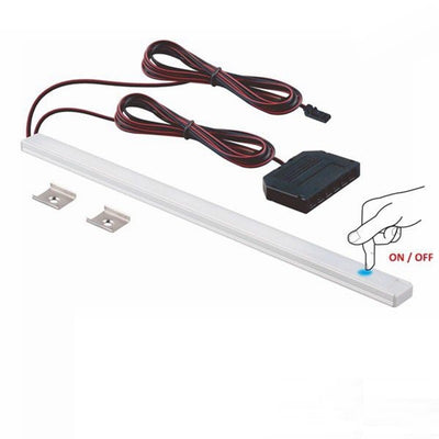 LED Lichtleiste MASTER 270mm 4W Touch Schalter + Verteiler warm weiß (3000K)