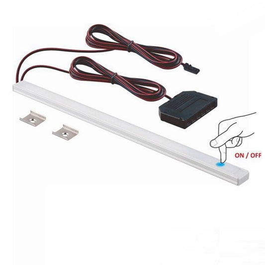 LED Lichtleiste MASTER 270mm 4W Touch Schalter + Verteiler kalt weiß (6000K)