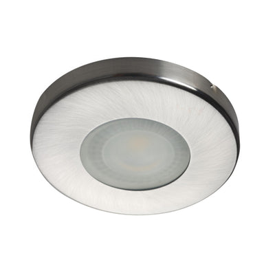 Einbaurahmen MR16/GU10 rund Feuchtraum Kanlux "MARIN" 62mm DA satin nickel