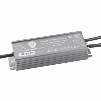 LED Trafo Netzteil dimmbar mit PFC 12V 97,2W 8,1A wasserfest (MCHQ100V12B-SC) MM