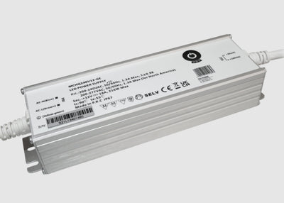 LED Trafo | Netzteil 24V/DC 10A 240W mit PFC wasserfest (MCHQ240V24-GE) IP65