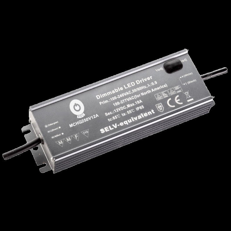 LED Trafo / Netzteil justierbar mit PFC 24V 320W 13,3A (MCHQ320V24GA) MM IP65