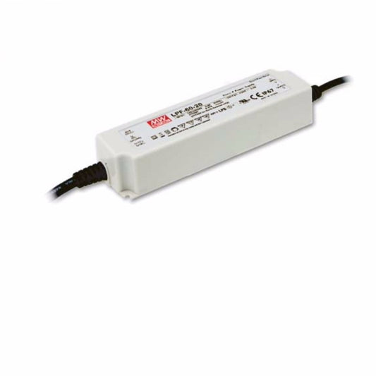 LED Trafo Netzteil 12V/DC / 60W / 5A MEAN WELL (LPF-60-12) IP67 MM Meanwell