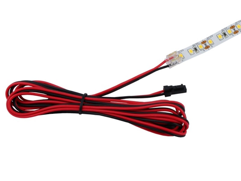 Universal-Steckverbinder für MONO-Streifen von 8 und 10mm, 2m Kabel Ministecker