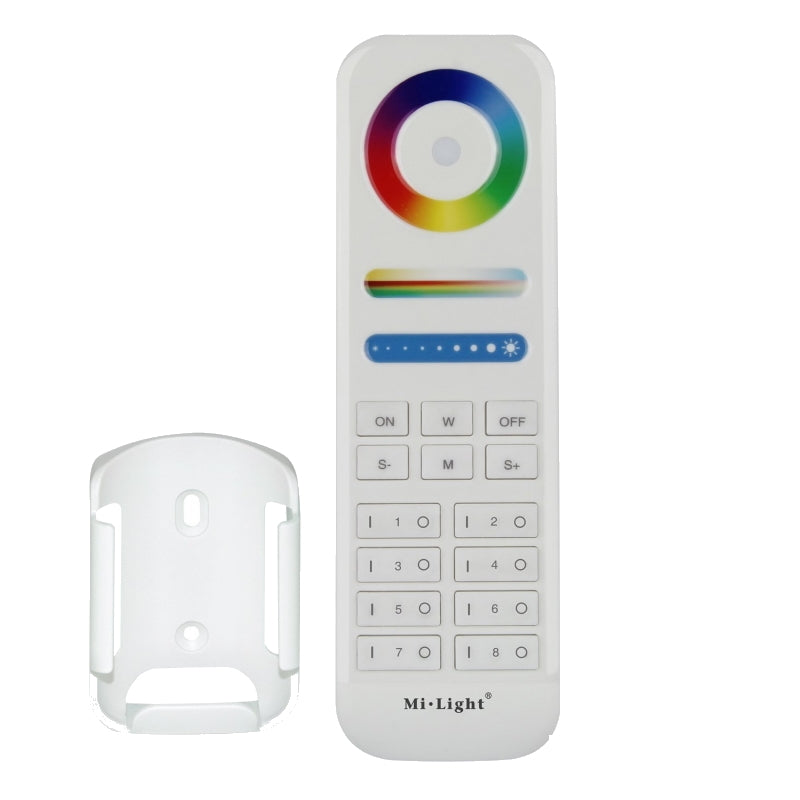 3in1 Fernbedienung RGB+CCT LED 8 Zonen für Farbsteuerung RGB+CCT LEDs Miboxer