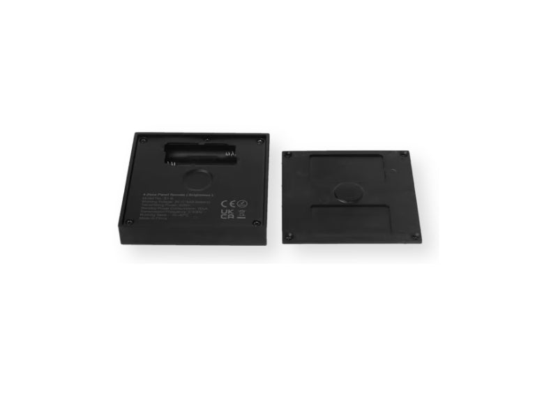 Wandsteuerung 4-Zonen Single Color Panel Fernbedienung Miboxer schwarz