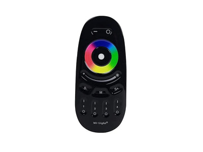 3in1 Fernbedienung Funk RGB / RGBW LED 4 Zonen zur Steuerung schwarz Miboxer
