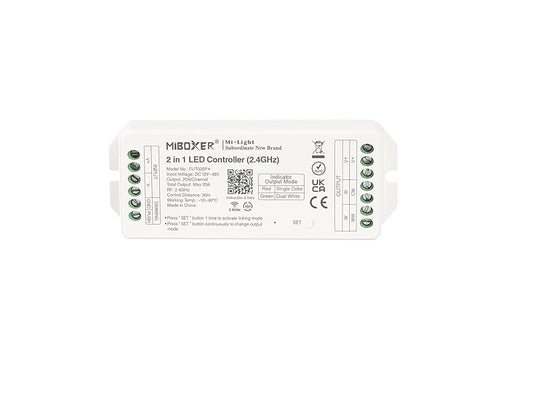 2in1 LED-Controller 2,4G für Single & Dual Color 12–48V DC 20A Miboxer