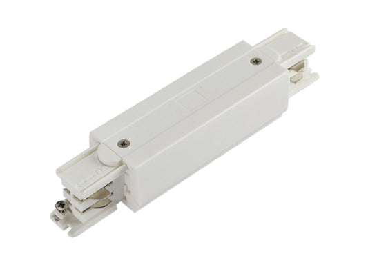 ML 230V Schienensystem Verbinder mit Einspeisemöglichkeit, weiß