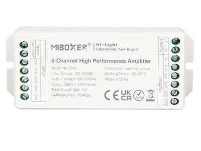 5-Kanal High Performance Signal-Verstärker (PA5), MiBoxer