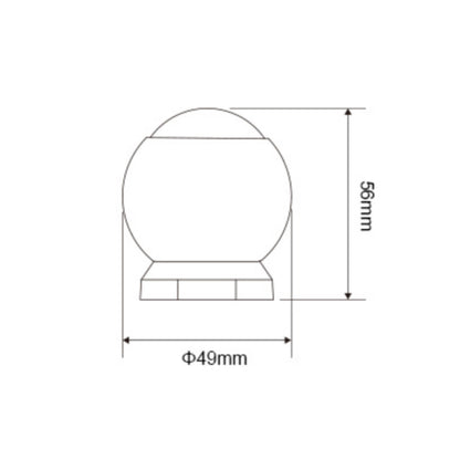 Bewegungsmelder 2.4GHz RF IP54 PIR für MiBoxer RF-Controller mit Magnethalterung
