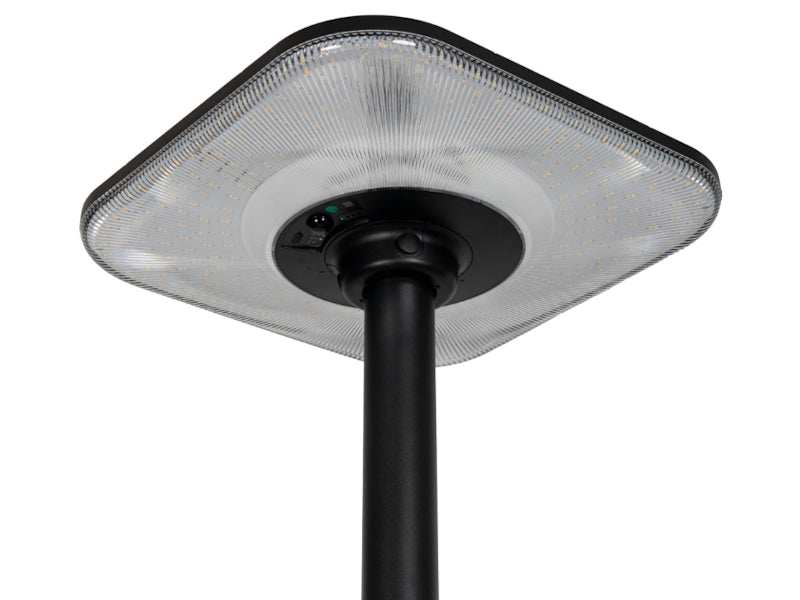 LED Solar Außenleuchte PARENO mit Bewegungsmelder 2800 Lm | CCT | IP54 Schwarz