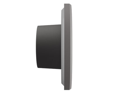 LED CCT Wandlampe | Wandleuchte "PIATTA" rund in grau 12W 230V 180x47MM IP44