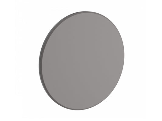 LED CCT Wandlampe | Wandleuchte "PIATTA" rund in grau 18W 230V 250x47MM IP44