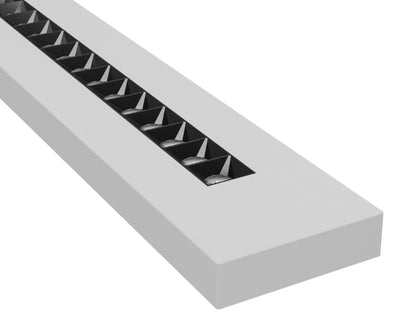 LED-Pendelleuchte | Aufbauleuchte | Deckenleuchte PLANK CCT 20W|30W|40W Weiß