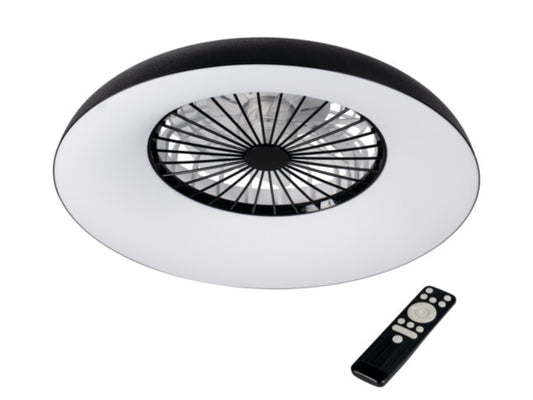 LED Deckenleuchte | Lichtventilator PLAVE PAN CCT+RGB 230V 700Lm