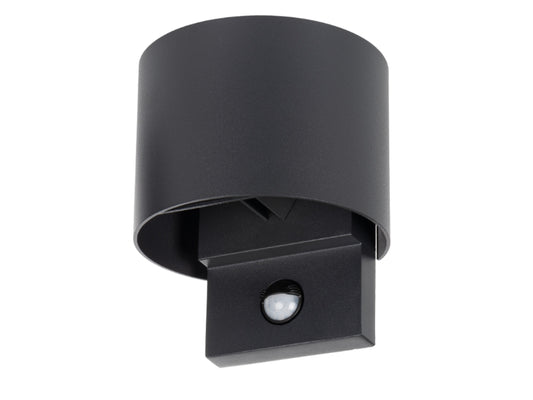 Wandlampe | Wandleuchte LED REKA PIR Graphit 7W IP54