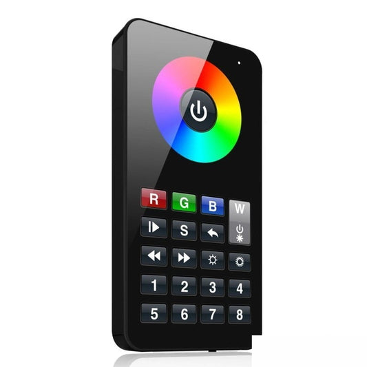 8 Kanal RGB(W) LED Controller / 8 Zonen Funk Fernbedienung FULL Touch (SR-2818)