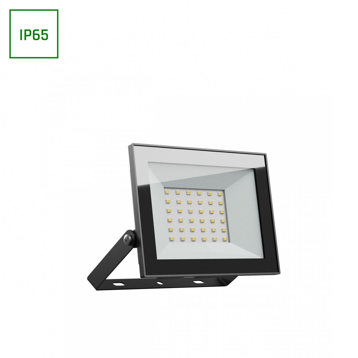 LED Scheinwerfer / Fluter / Strahler 30W 2500lm schwarz IP65 Außenstrahler