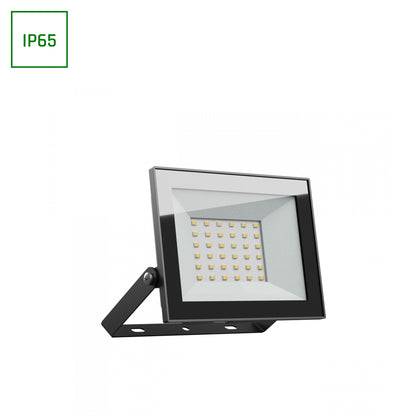 LED Scheinwerfer / Fluter / Strahler 30W 2500lm schwarz IP65 Außenstrahler