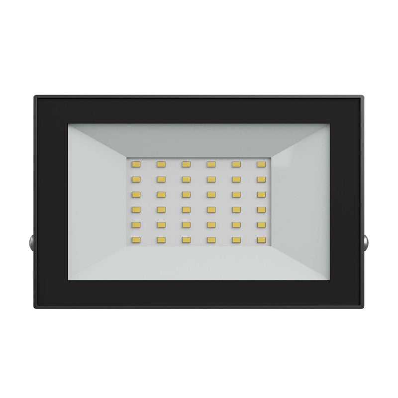 LED Scheinwerfer / Fluter / Strahler 30W 2500lm schwarz IP65 Außenstrahler