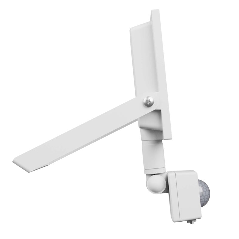 LED Fluter / Scheinwerfer 30W 2650Lm mit Bewegungsmelder in weiß IP44