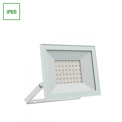 LED Scheinwerfer / Fluter / Strahler 50W 4300lm in weiß IP65 Außenstrahler