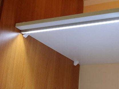 ALU Profil/Schiene/Leiste LINE (14 x 13mm) Silber für LED Streifen + Abdeckung