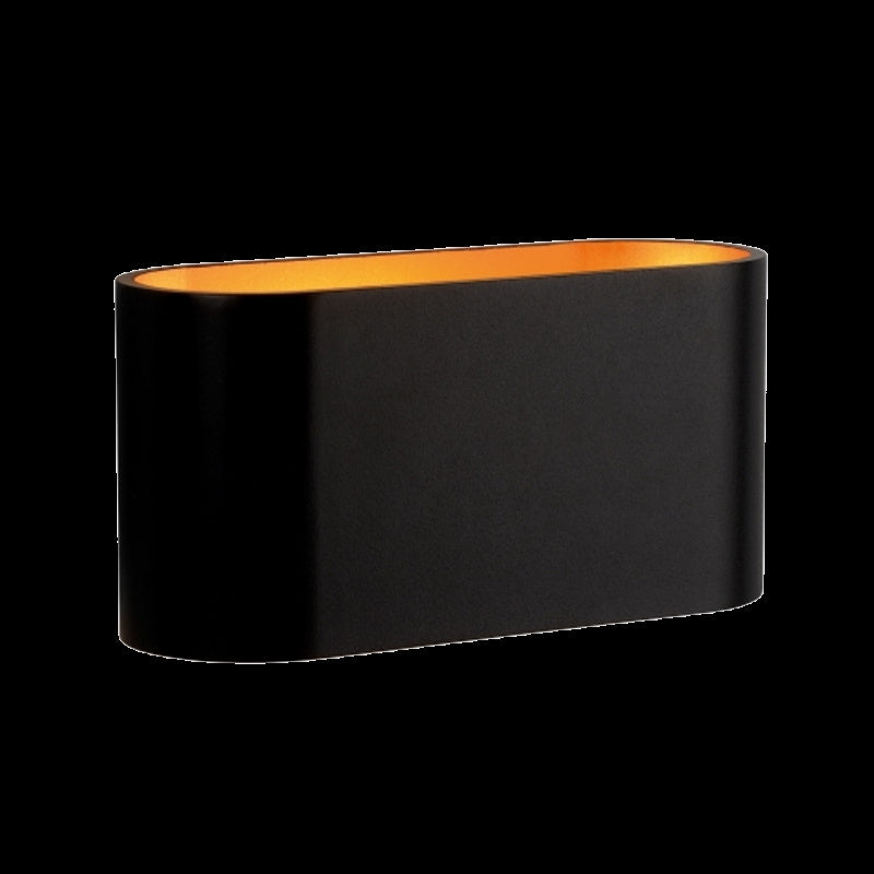 Designer Wandleuchte / Wandlampe / Wandstrahler G9 in schwarz IP20
