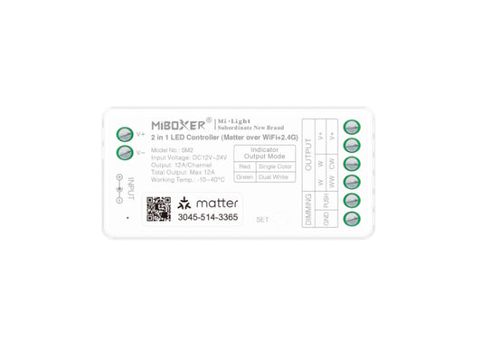 2in1 LED-Controller Matter Over WiFi+2.4GHz MiBoxer