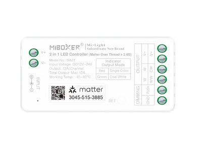 2in1 LED-Controller Matter Over Thread+2.4GHz 12A Miboxer