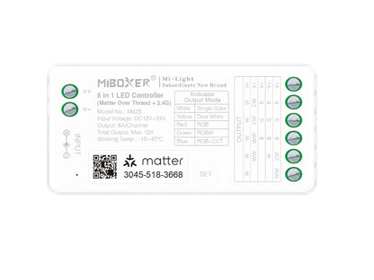 5in1 LED-Controller Matter Over Thread+2.4GHz 12A Miboxer