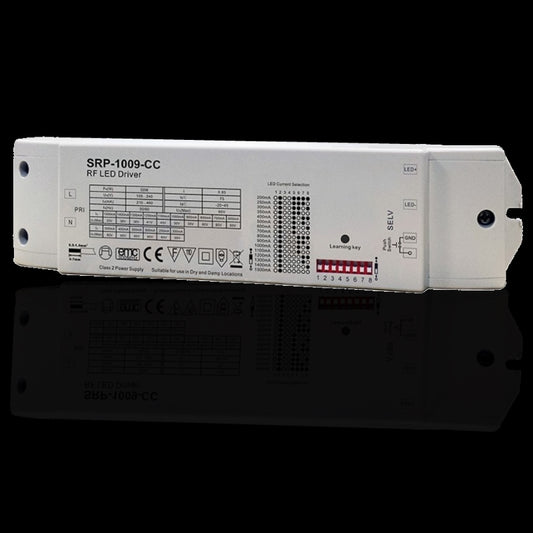 1 Kanal RF Empfänger (SRP-1009-CC) mit 50W LED Trafo zum dimmen Panels Mehrzonen