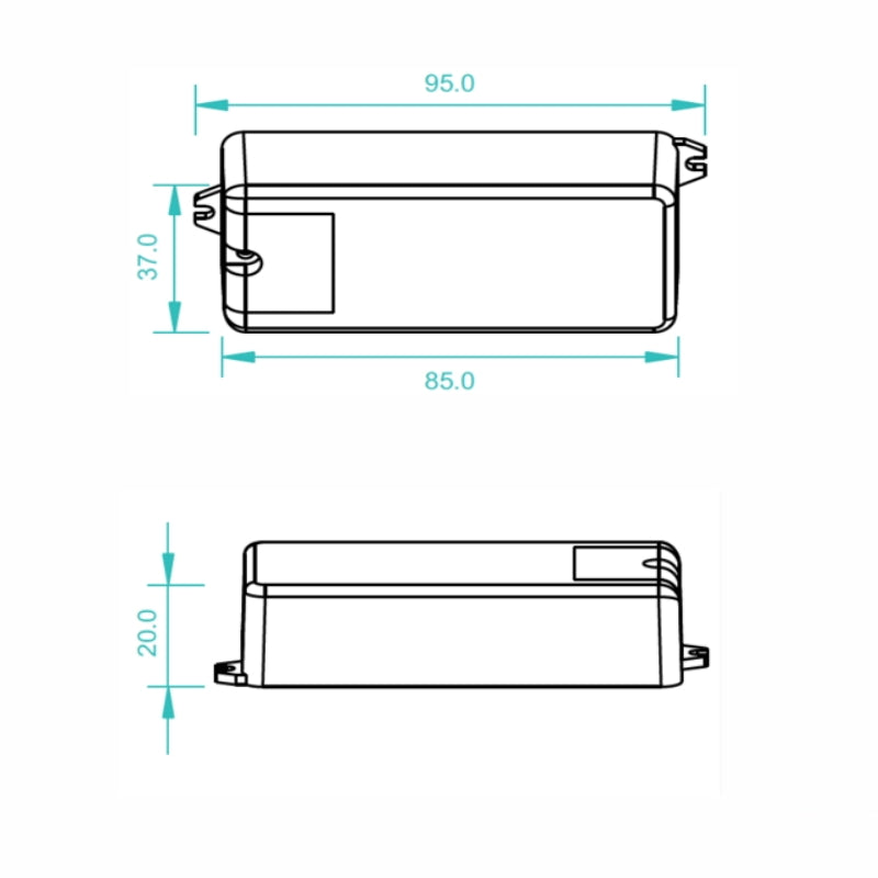 ZigBee Controller / Dimmer / Taster 12-36V/DC 1x 8A LEDs (SR-ZG9101CS) (96-288W)