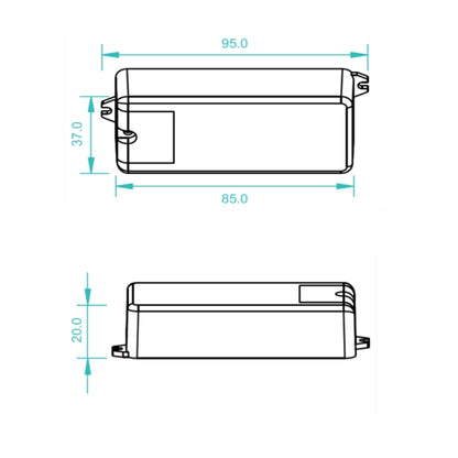ZigBee Controller / Dimmer / Taster 12-36V/DC 1x 8A LEDs (SR-ZG9101CS) (96-288W)