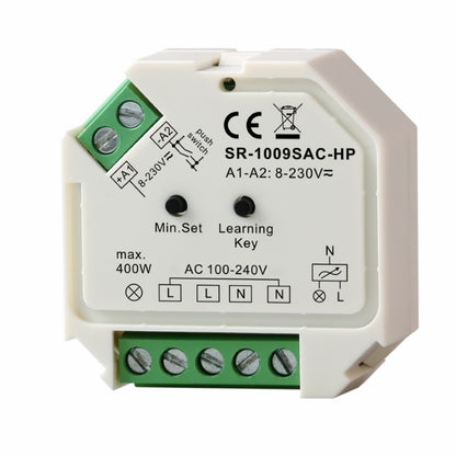 Funk LED DIMMER / Controller 230V/AC bis zu 400W schalten/dimmen (SR-1009SAC-HP)