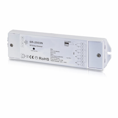 4 Kanal RGB(W) LED Empfänger (SR-1009FA7) für Funk Sender Konstantstrom 4x 700mA