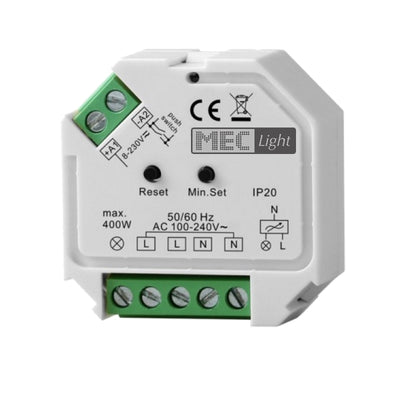 ZigBee Dimmer/Controller 230V bis zu 400W LEDs schalten/dimmen (SR-ZG9101SAC-HP)