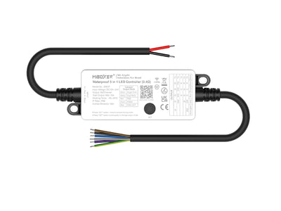 5in1 LED Controller IP66 12-24V RF 2,4GHz RGB RGBW RGB+CCT Tuya Smart Miboxer