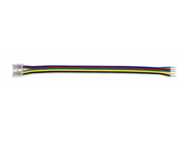 Steckverbinder Anschluss mit 15cm Kabel für 12mm COB RGBCCT-Streifen