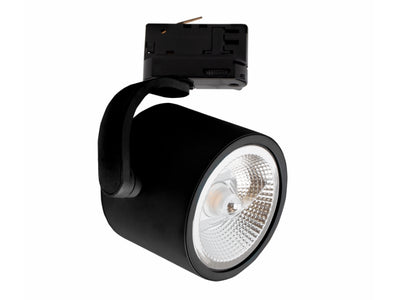 ML 230V Schienensystem AR111 GU10 Strahler Schwarz