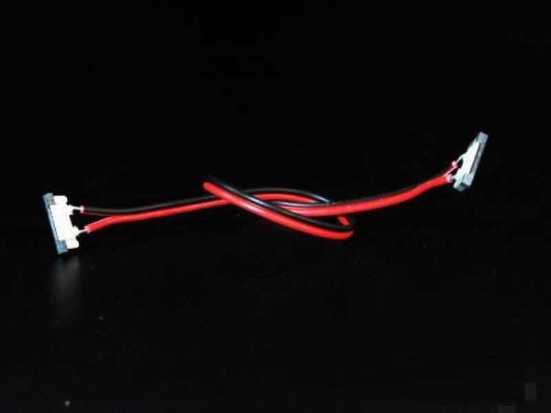 8mm Verbinder 2 Pin Klicksystem / Stecksystem 12cm Kabel für 2 LED Streifen