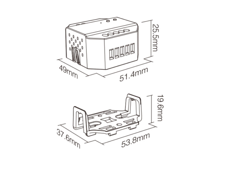 AC Triac Dimmer (2.4G+Taster) 230V/AC Phasenabschnitt MiBoxer